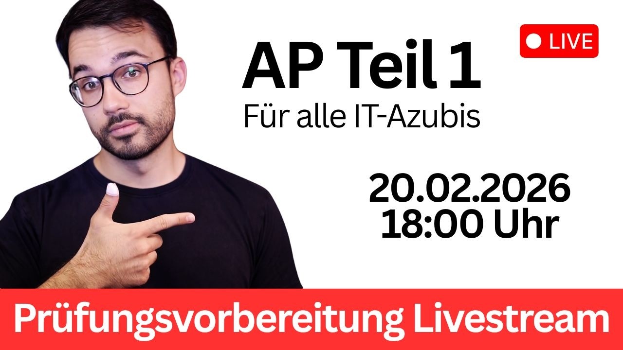 AP Teil 1 Livestream zur Prüfungsvorbereitung