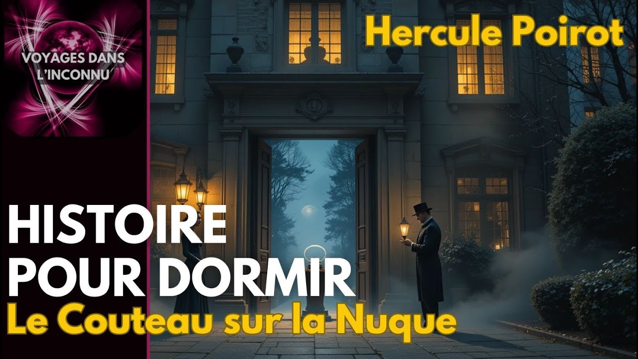 Histoire pour Dormir Adulte : 😴💤 Hercule Poirot | Contes Relaxants Adultes - Le Couteau sur la Nuque