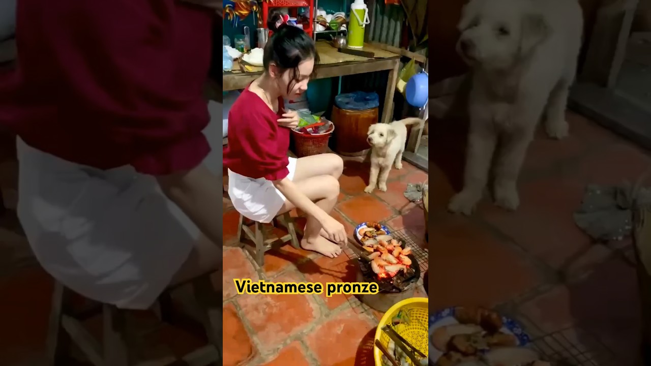 Vietnamese girl making food🇻🇳  #vietnam #vietnamese #food