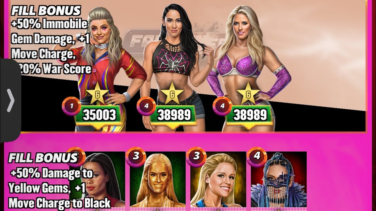 WWE Champions Cutie Pie Feud Gameplay #wwechampions #scopely #team2bob 