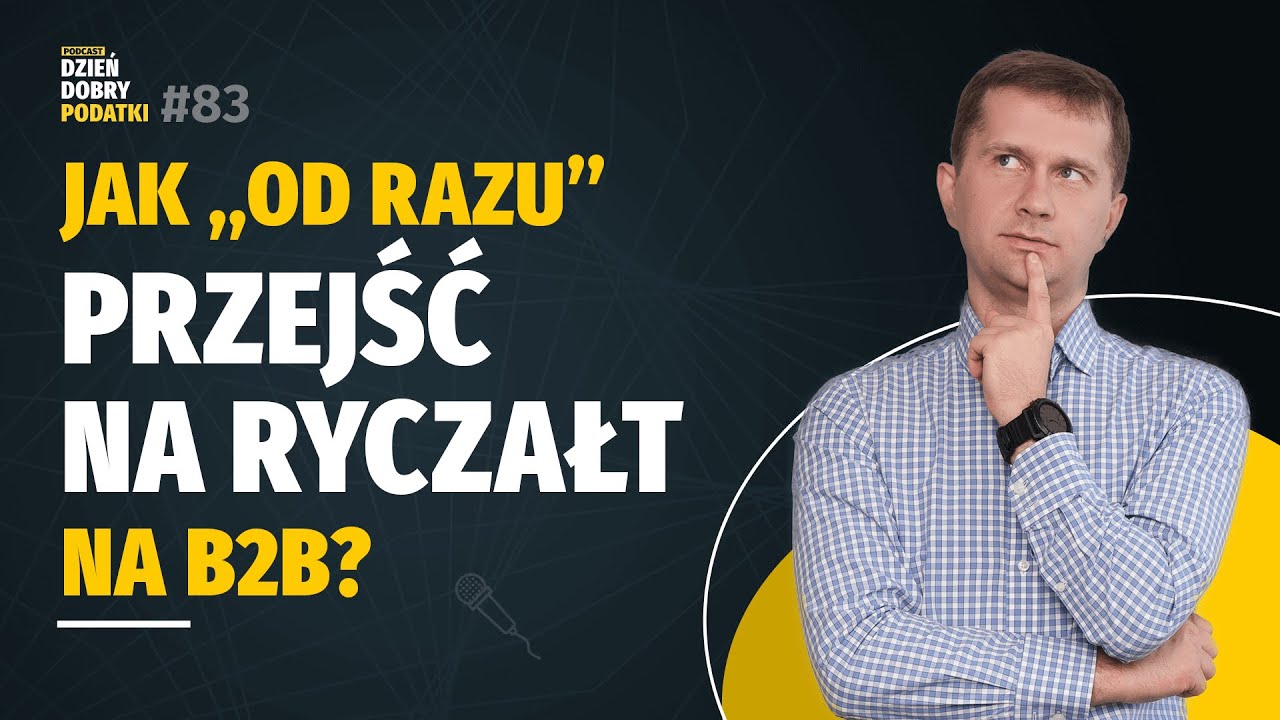 Kiedy ryczałt i podatek liniowy są możliwe od razu po przejściu na samozatrudnienie?