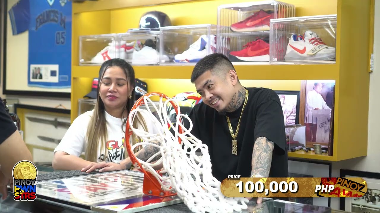 Pinoy Pawnstars Ep.420 - Ginebra Team Basketball Hoop Worth 100k?! 😱