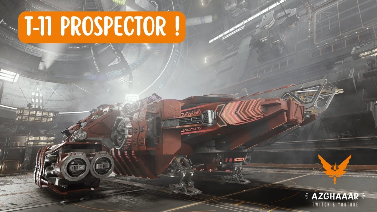 Elite Dangerous | FR -  Partner - Azgharie | Type-11 Prospector - Nouveau vaisseau de minage !
