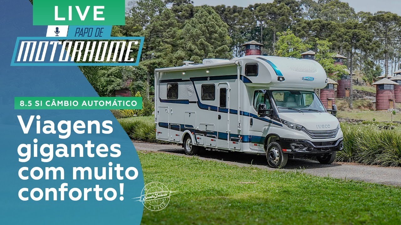 Motorhome Santo Inácio 8.5 SI: Faça viagens gigantes no conforto de casa | Papo de Motorhome