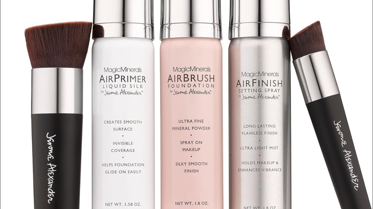 Jerome Alexander Air Brush Foundation Light Medium