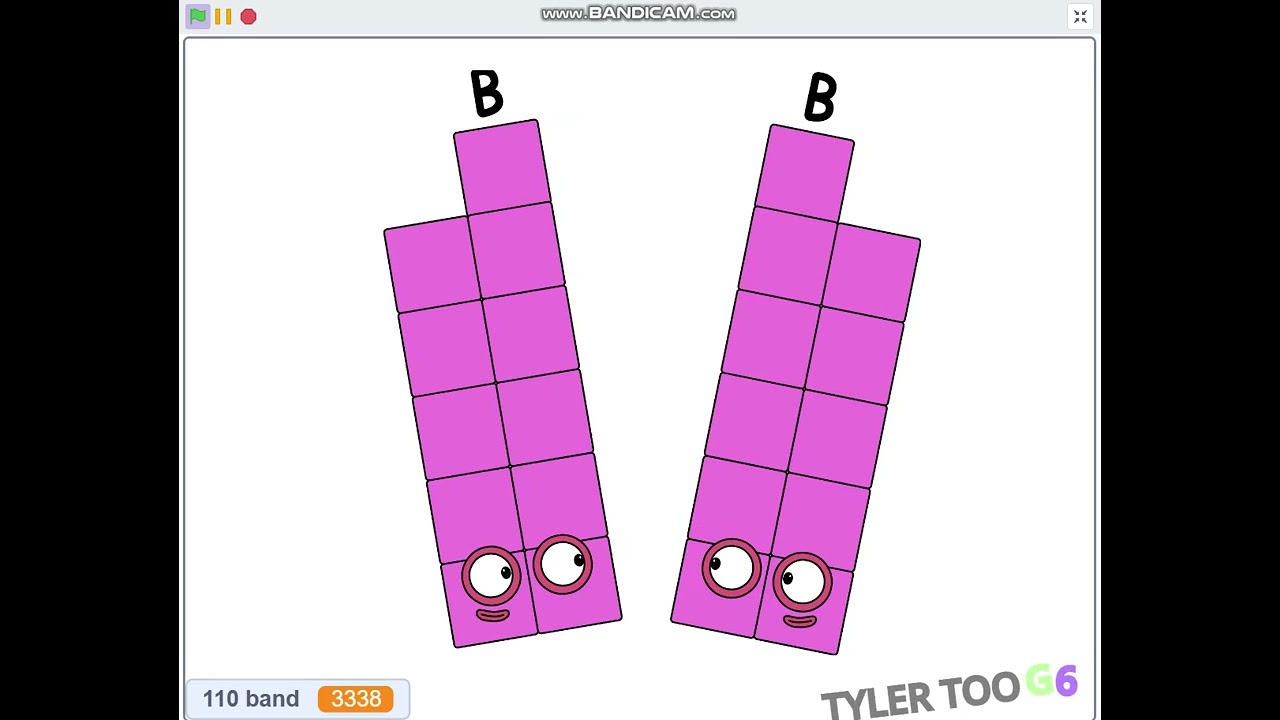 Hexatrigesimalblocks Band 1 with All Numbers part 1