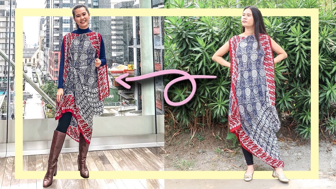 NO SEW DRESS / KAFTAN ALTERATION #diy | PETITE STYLING