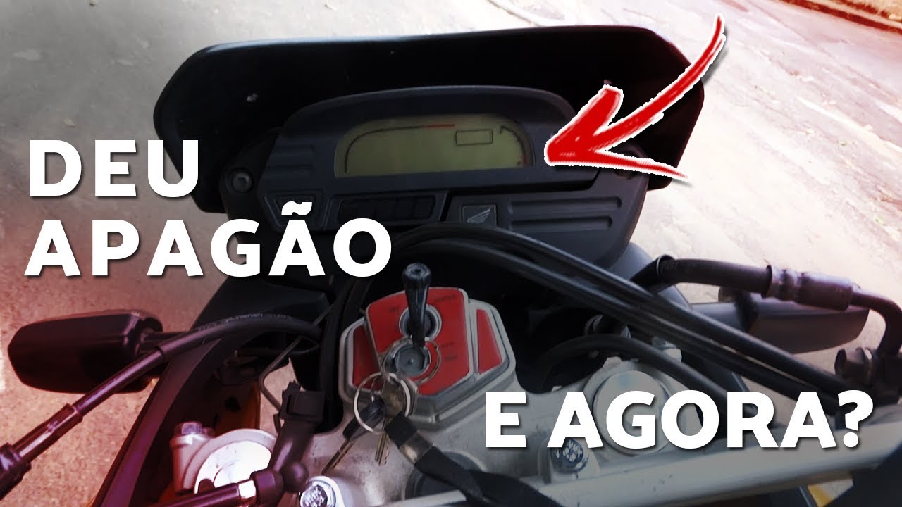 MINHA XRE 300 DEU APAGÃO... E AGORA? 😱😭 ‹ FABITS ›