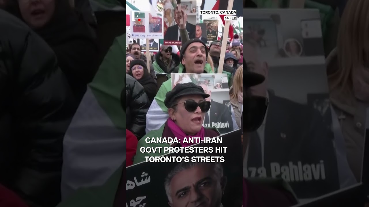 Anti-Iran Government Protests Erupt in the US, Germany, Canada | Firstpost