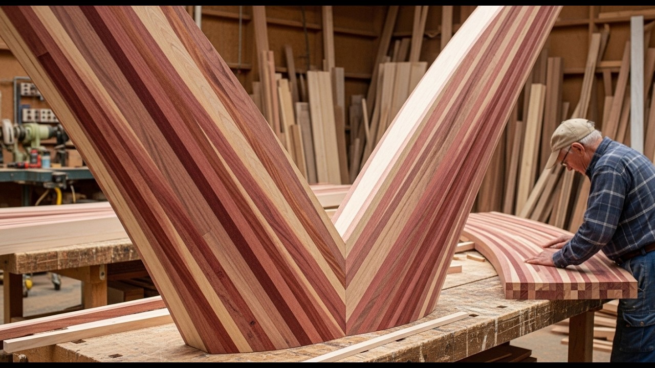 You Won't Believe Your Eyes | A 70-Year-Old Carpenter's Masterpiece Made From Wood Scraps Wood