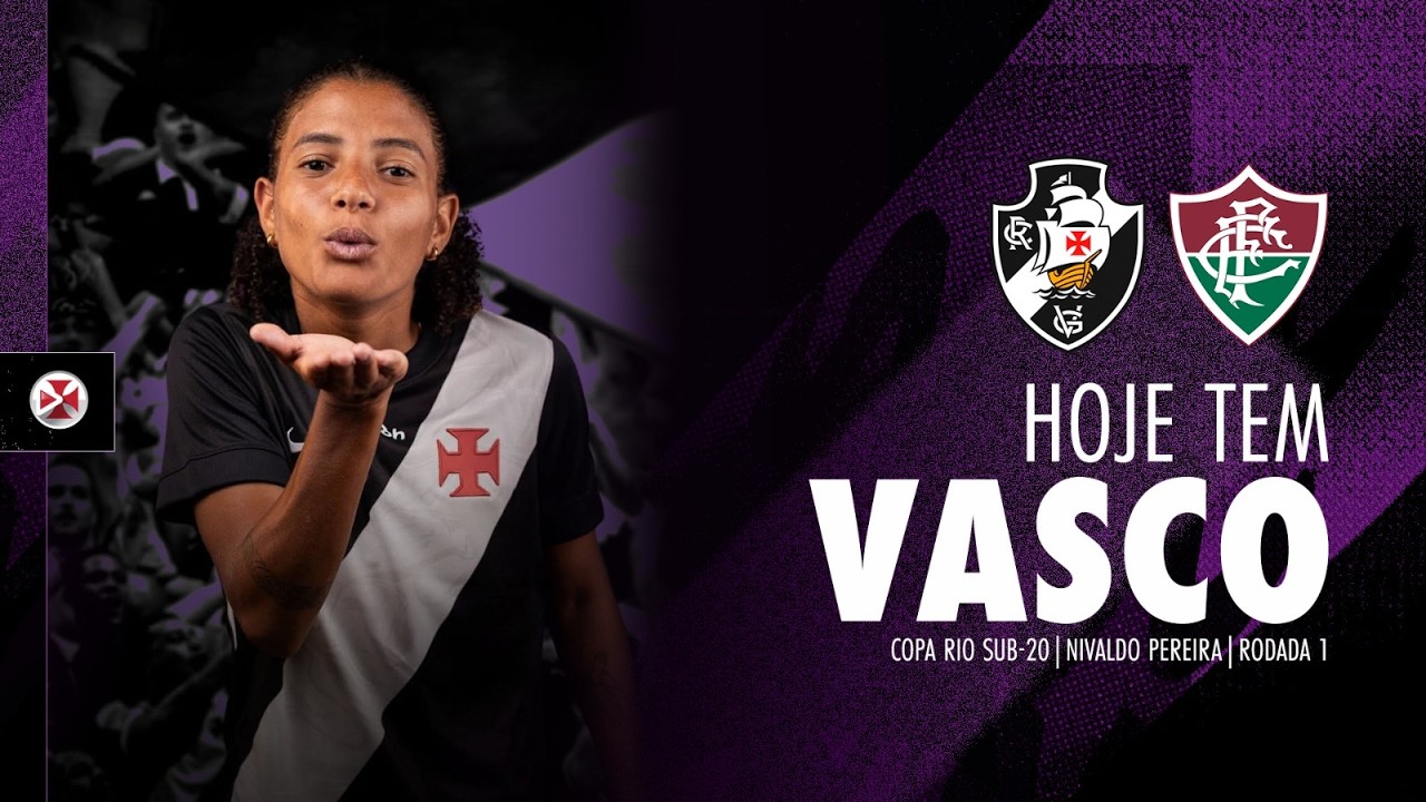 AO VIVO - VASCO X FLUMINENSE | COPA RIO FEMININA SUB-20 2026 | 2ª RODADA