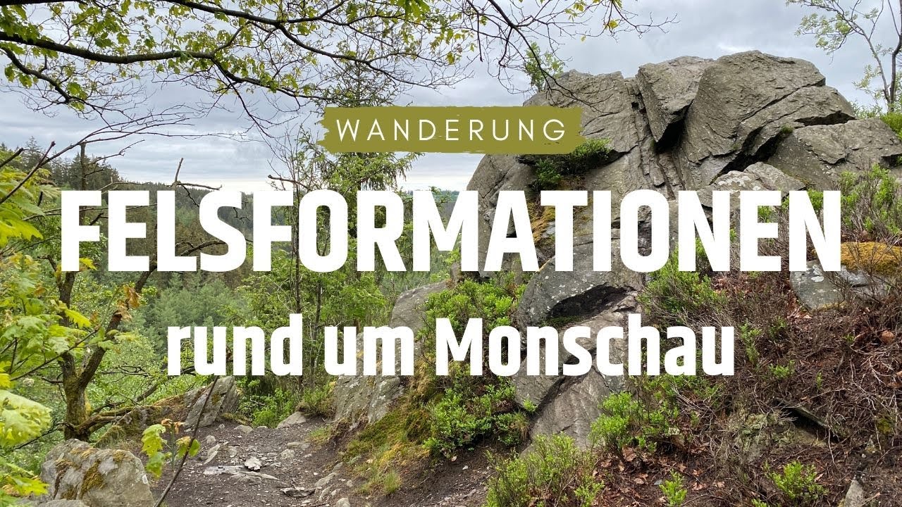 Felsformationen rund um Monschau