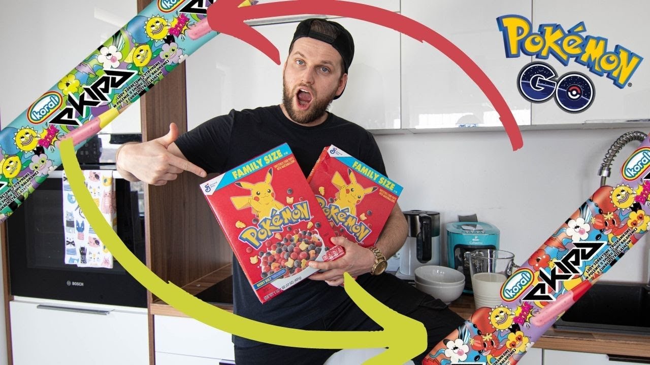 Gotuj Z Bastą Śniadanie Trenera Pokemon Go! Płatki Pokemon!