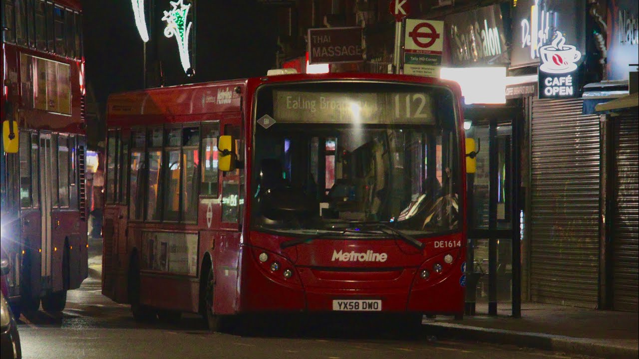 Metroline Bus Route 112@DE1614/YX58DWO (North Finchley - Ealing Broadway)