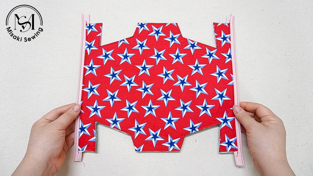 Gift Sewing Idea 💟 Sewing A Cute Little Pouch So Easy