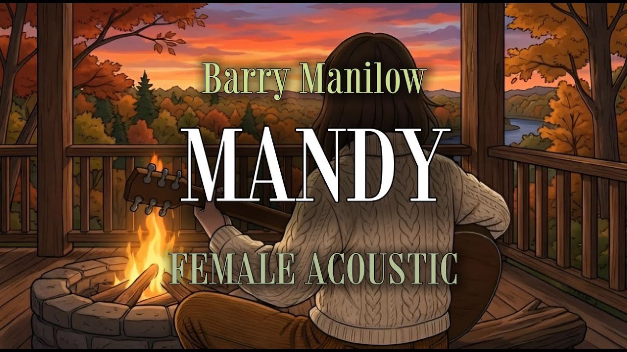 MANDY – Barry Manilow (Female Version) | Acoustic Lyrics Cover by SOLOSONA