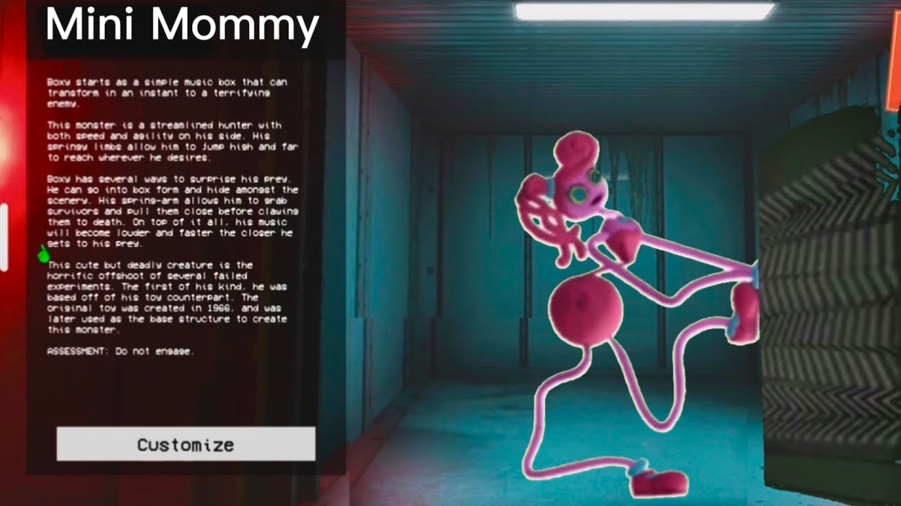 Death of Mommy Long legs - Project: Playtime