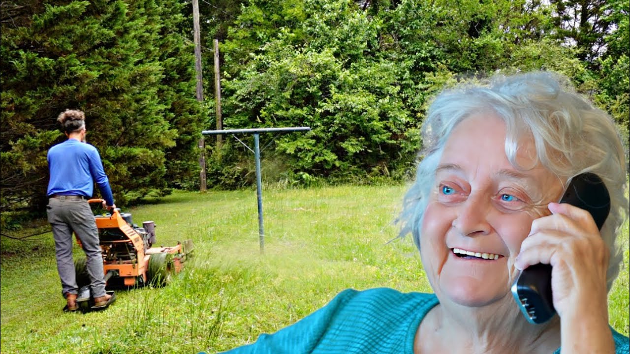 She Called The Right Person When Her Mower Broke
