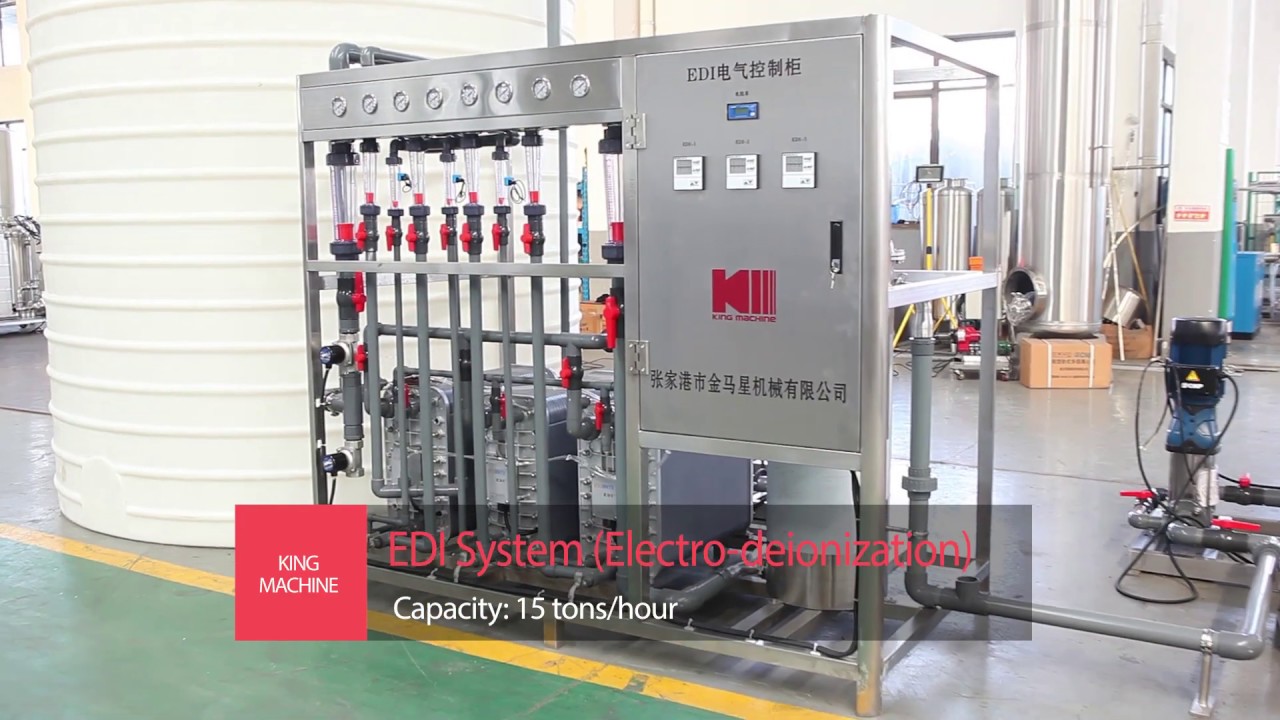 Ultra pure water treatment system