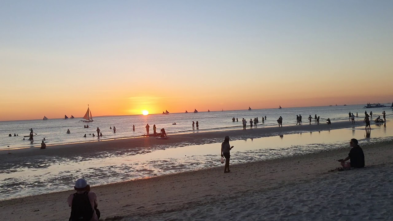 Boracay Sunset - timelapse