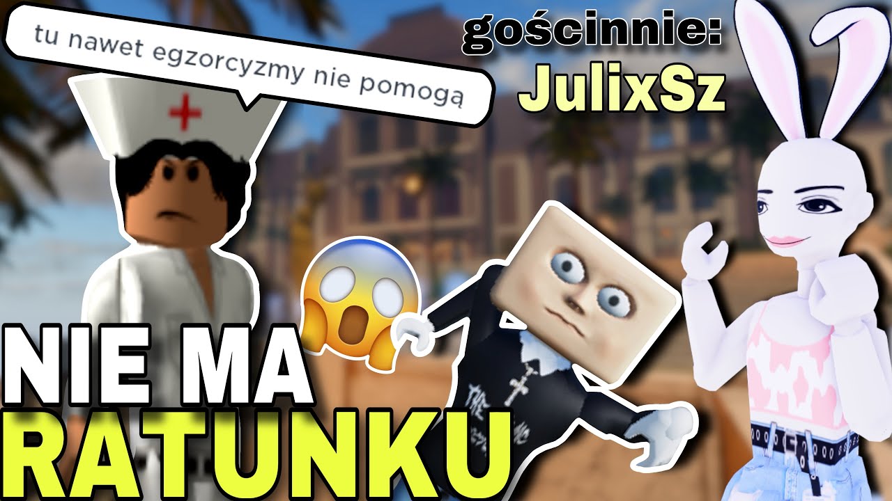 ZNOWU JESTEM W OPĘTANYM SANATORIUM W ROBLOX (z JulixSz) | De Pride Isle Sanatorium