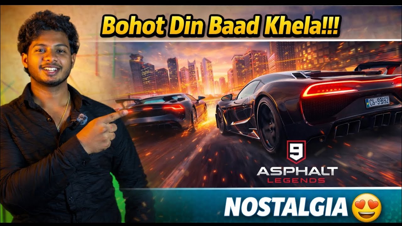 🔥 Bohot Din Baad Asphalt Legends Khela | Full Nostalgia Feel 😍 🔥