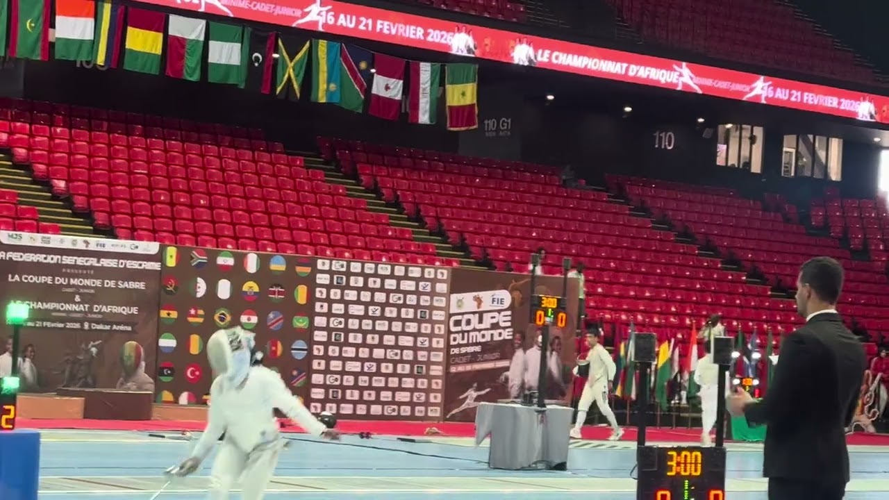 Junior African Championships U17 Epee women Nigeria va Ivory Coast 🇨🇮 