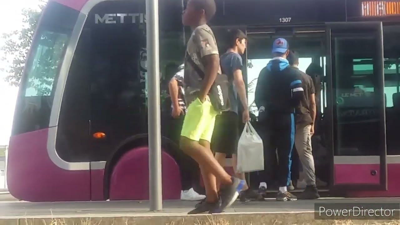 L'arrivée du METTIS Station Les Bornes
