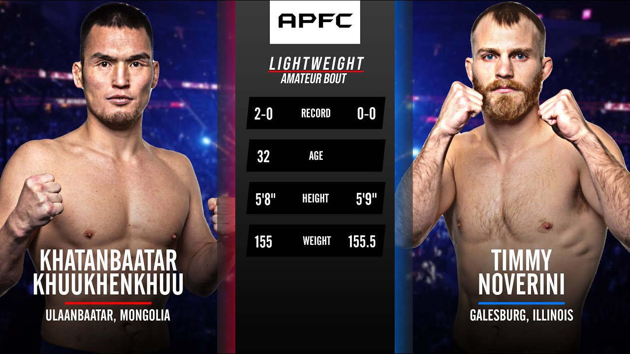 APFC 3: K KHUUKHENKHUU VS TIMMY NOVERINI | INSANE SUBMISION!