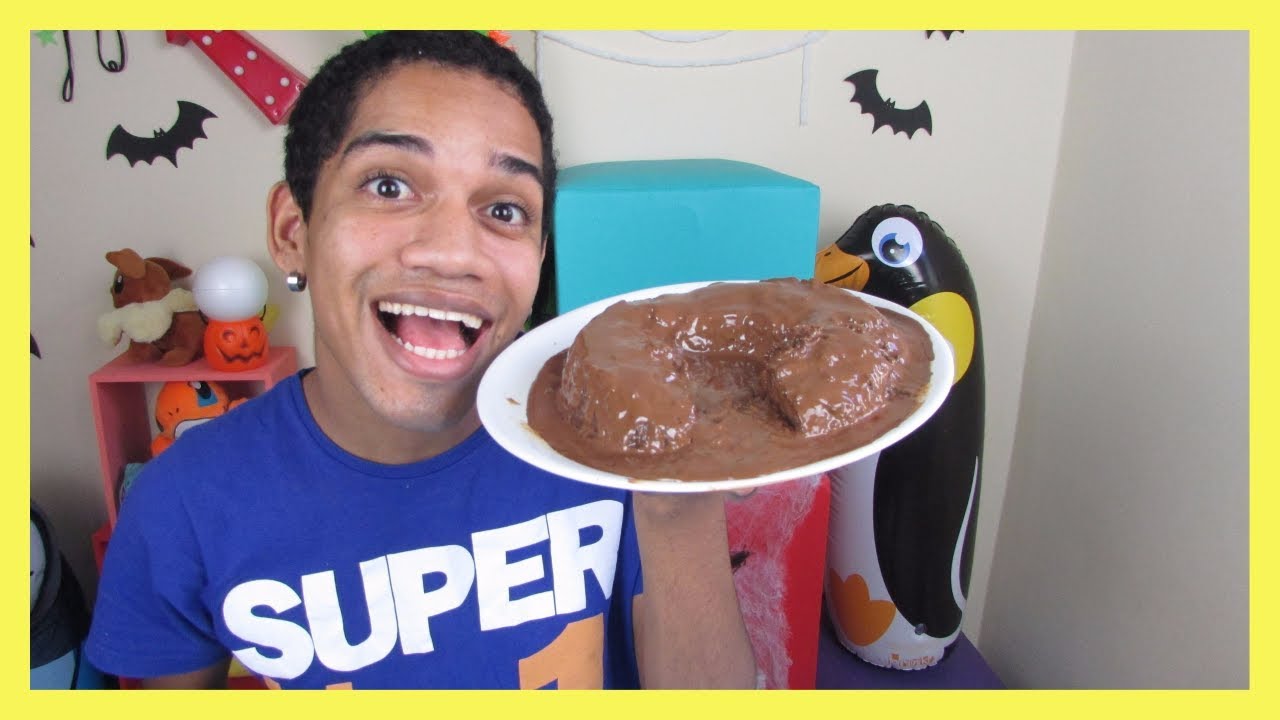 PUDIM VULCÃO DE NUTELLA