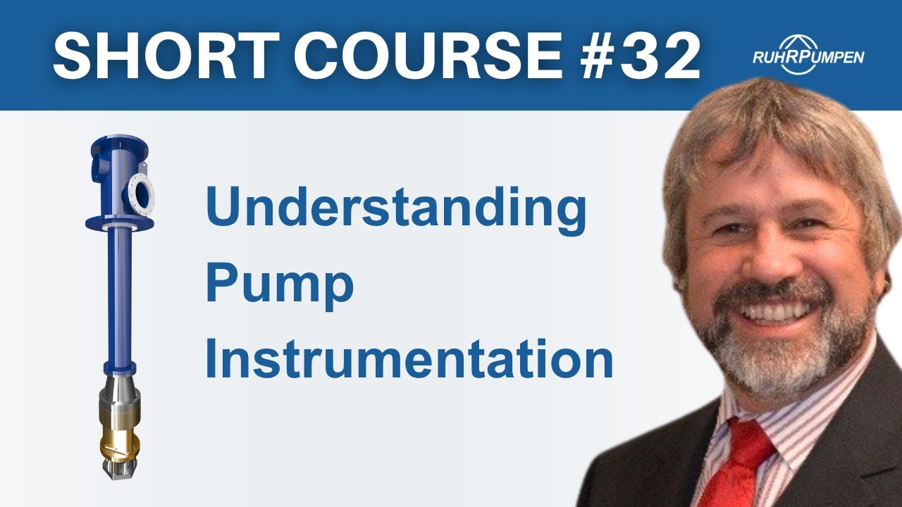Short Course #32: Understanding Pump Instrumentation.