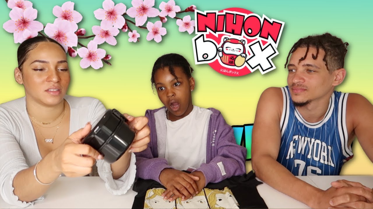 NOUVELLE NIHON BOX Avec TATIE ANAÏS et TONTON THOMAS !