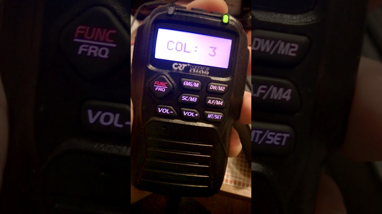 statie auto radio cb CRT Mike 4- 8 wati multiband transceiver 25-30,5 Mhz