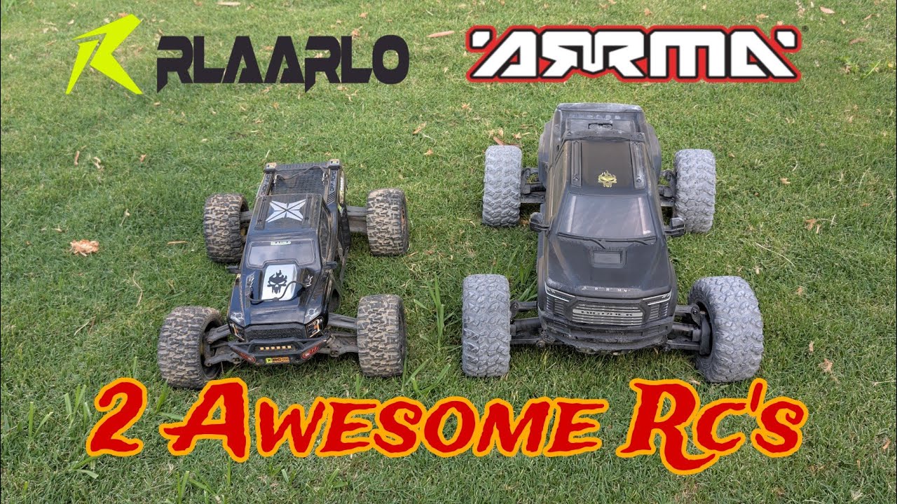 Rlaarlo Omni Terminator & Arrma Big Rock 223s..... Two awesome 3s bashers