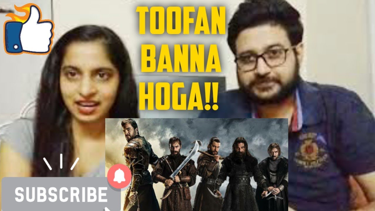 Indian Reaction on Dirilis Ertugrul | Toofan Banna Hoga Lyrical Video | Turkish Drama | Indian React