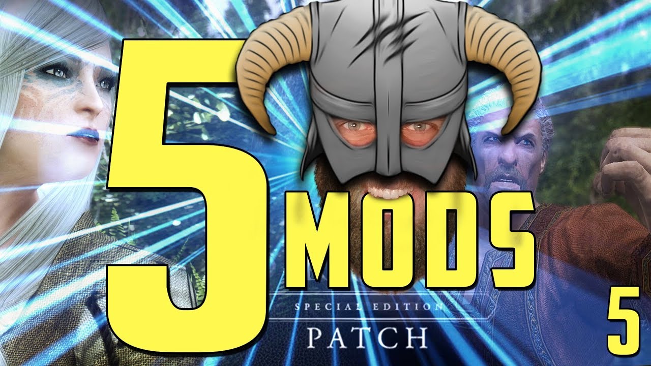 🐉 5 BUG FIXING MODS for SKYRIM SE!