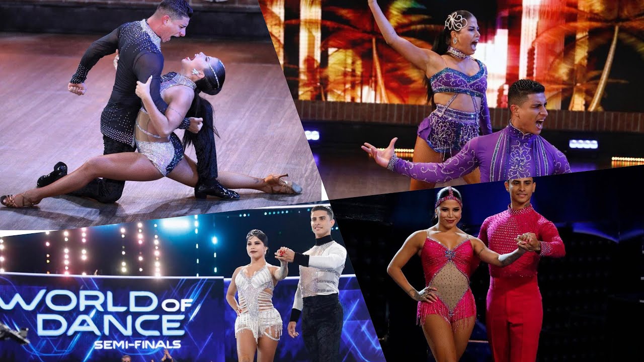 Jefferson y Adrianita All Performances (World of Dance) - Best Salsa Cabaret Couple - World Champion
