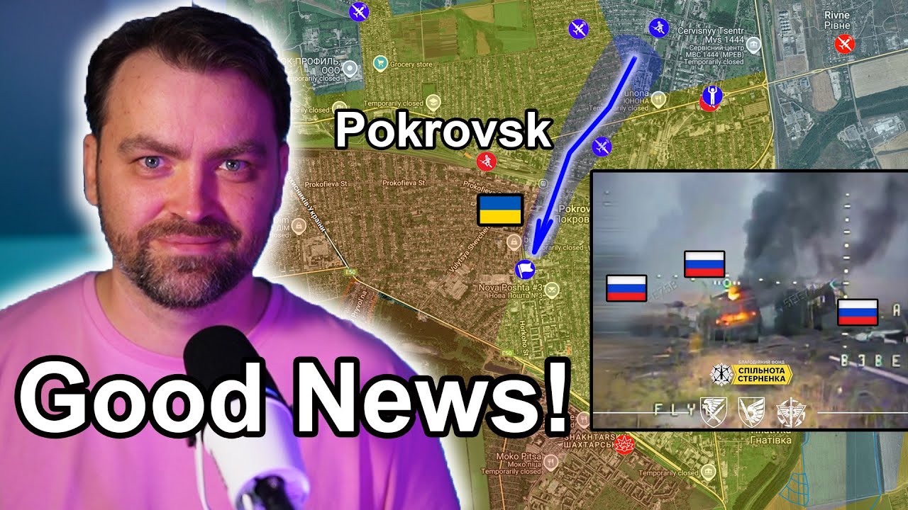 Update from Ukraine | Great News from Pokrovsk! Rus Attack Stopped, Ukraine gets to the Centre