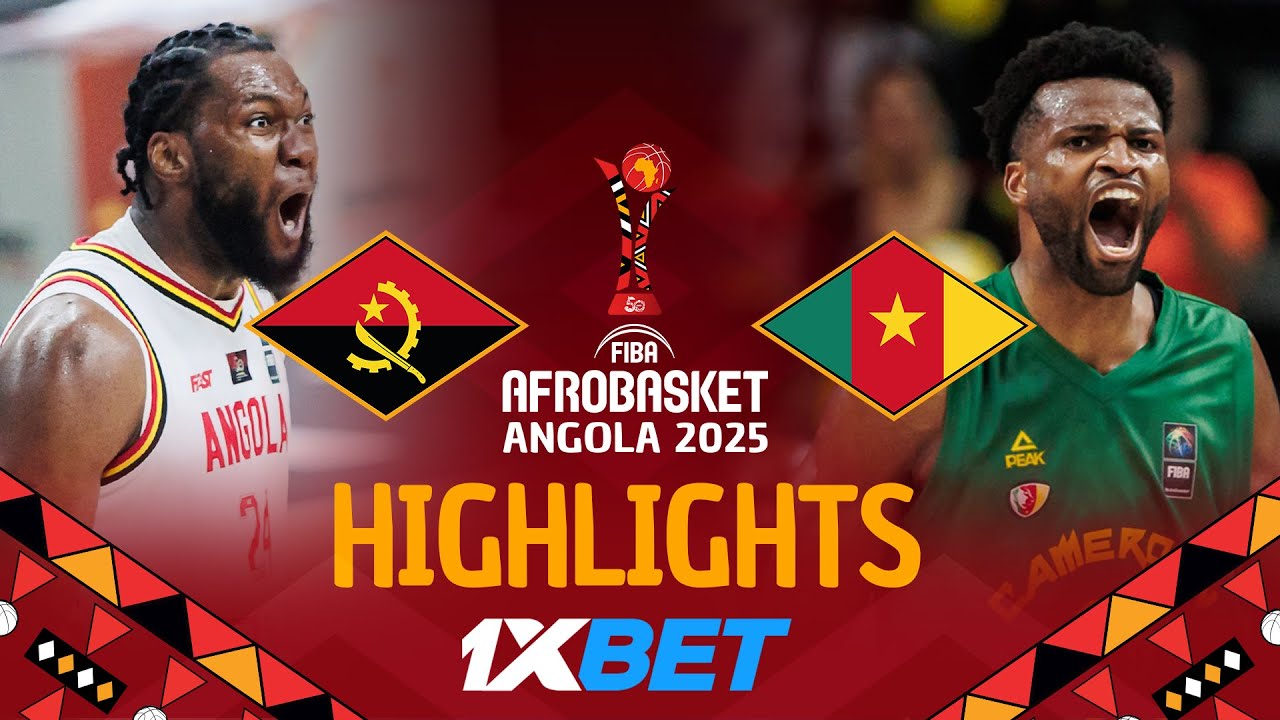 An #AfroBasket classic! Angola 🇦🇴 stun Cameroon 🇨🇲 with late comeback for first Final since 2015