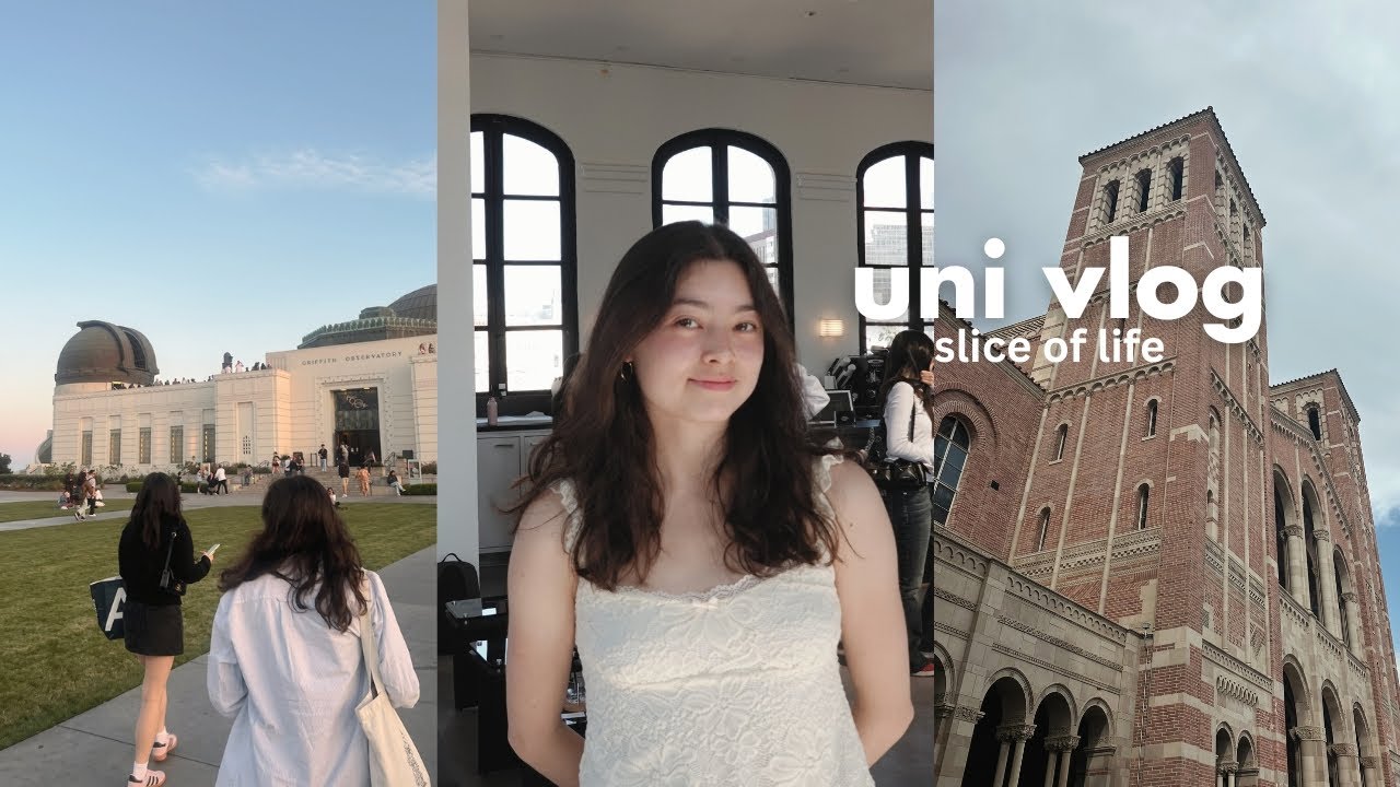 SLICE OF LIFE AT UCLA 🍰 lectures, korean cafe & food, campus w friends, beach day, dance retreat
