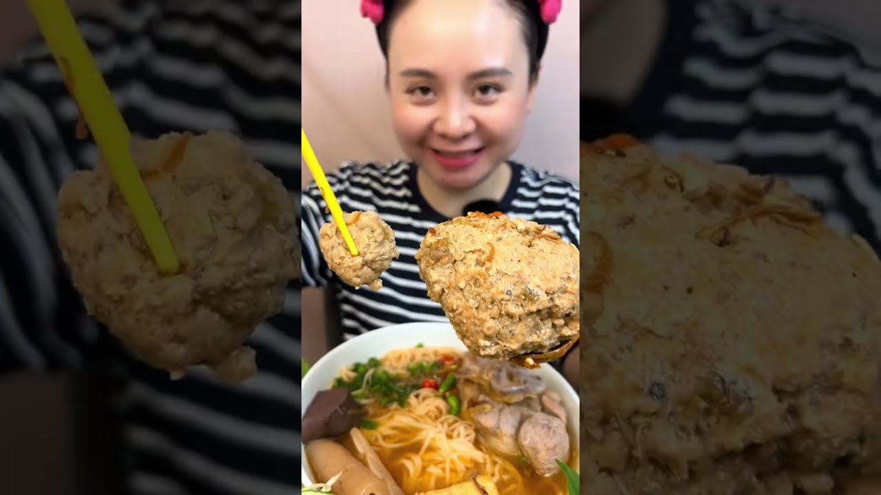 Mời mọi người Mukbang Bún Giò Heo, Bún Bò Gân, Bánh Canh Giò, Bún Bò Huế với em nghen