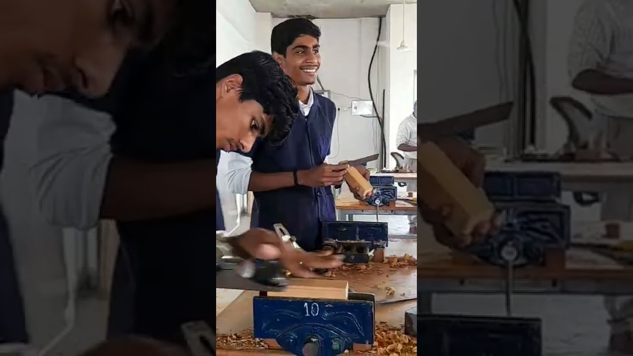 Engineering workshop in college , second semester of my college 😭,#engineeringworkshop, #collegelife