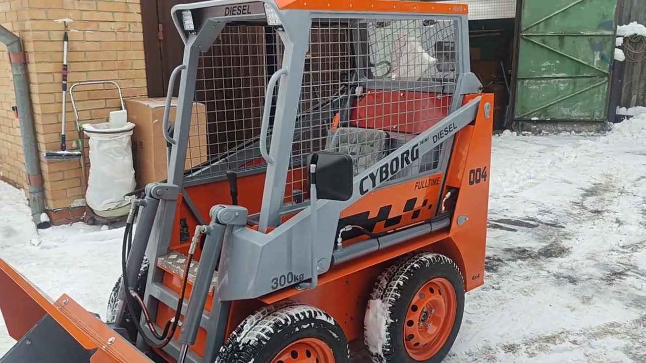 31 декабря 2025 г.Мини погрузчик Cyborg mini -dizel.Cвоими руками.