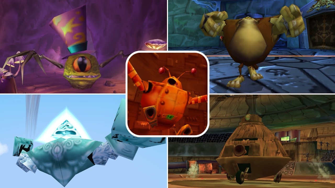 Rayman 2: Revolution - All Bosses