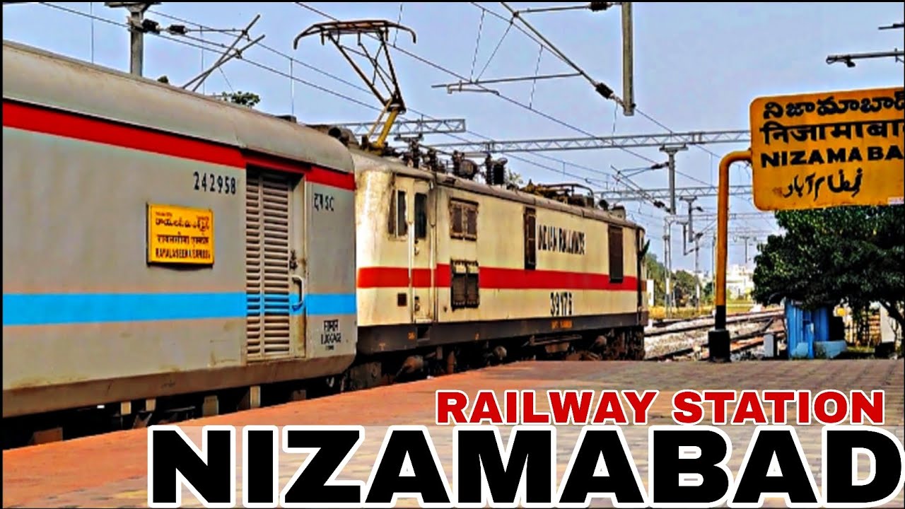 [NZB-1] Trains spotting at Nizamabad Junction Station | Arrivals & Departures | Indian Railway | SCR