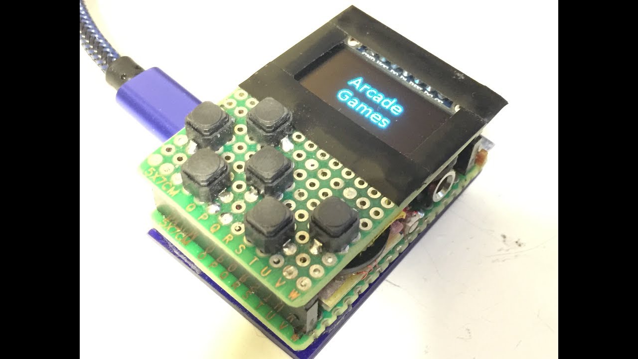 How to upload games to homemade Arduboy & 500 games to flash-cart