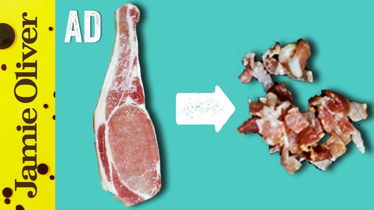 How To Make Bacon Bits | 1 Minute Tips | Jamie Oliver
