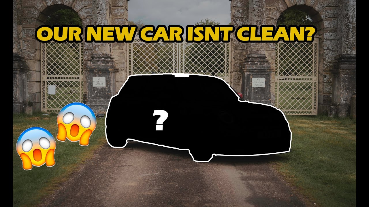 Our  BRAND NEW CAR isn't even CLEAN!?