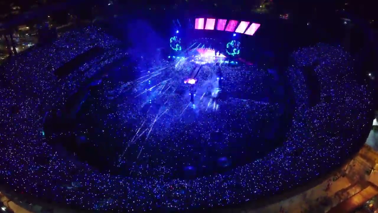 Show do Coldplay - Estádio do Morumbi São Paulo - Sky Full of Stars