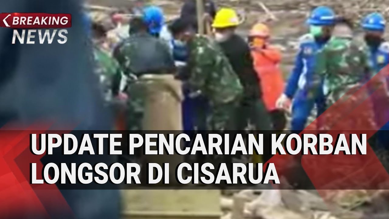 Update Pencarian Korban Longsor di Cisarua I 27 Januari 2026